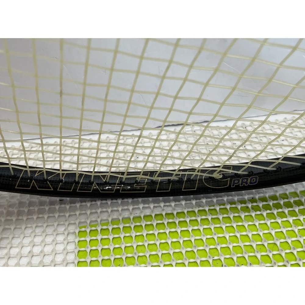 Pro Kennex Kinetic Pro Racquetball Racket with SMI 10g Cover Black Summer Tennis